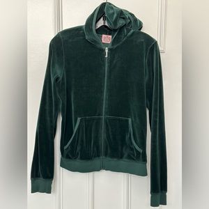 EUC Bottle Green Vintage Juicy Couture Track Suit